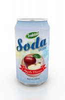 330ml apple flavor soda water